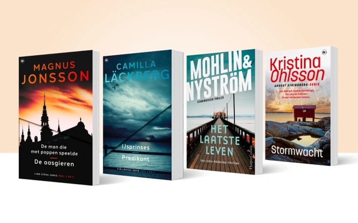 Boekenpakket - Scandinavische Thrillers - 4 topauteurs