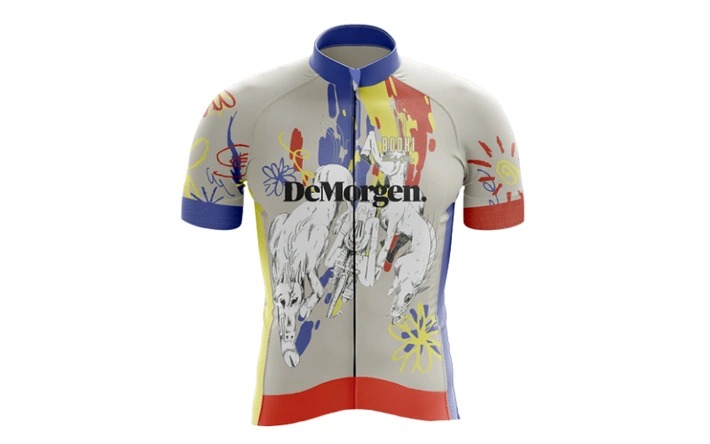 Wielershirt De Morgen - Heren