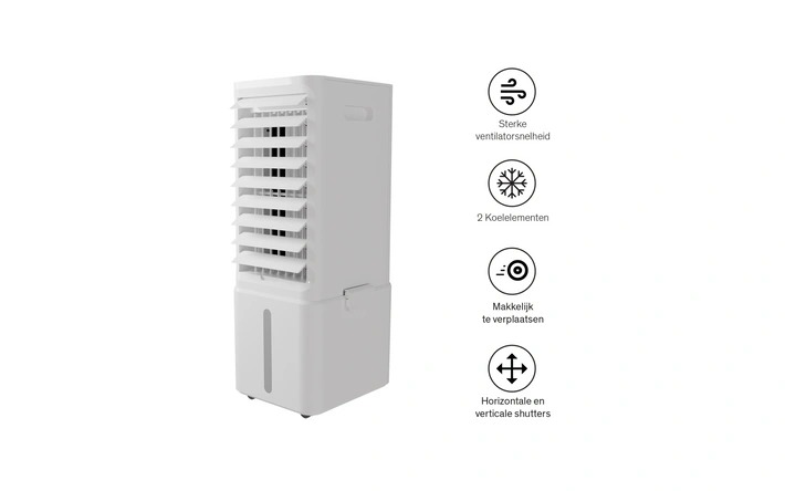 Air Cooler - 65W met LCD scherm