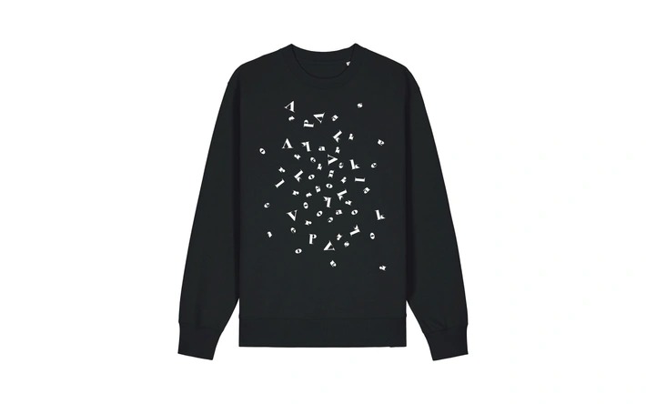 Volkskrant sweater - zwart